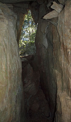 TI 363 Sasso Vedro, ingresso dall'interno