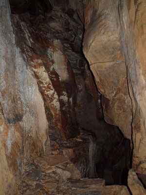 TI 343 Grotta delle Ossa del Cervo, frattura d'ingresso