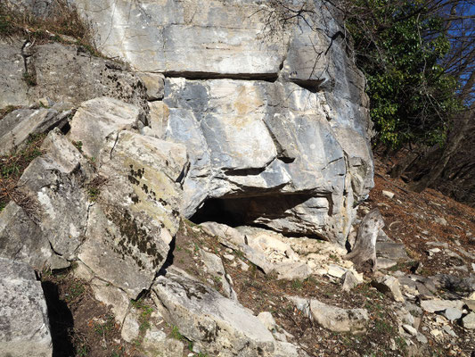 Buco della Vope 2, ingresso