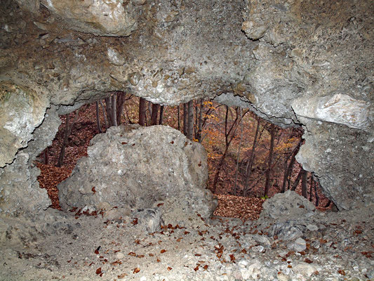 TI 248 Grotta Sopra Scirona, ingresso