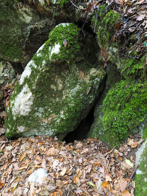 TI 170 Grotta delle Cavallette, ingresso
