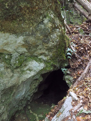 TI 183 Grotta di Val Porina, ingresso