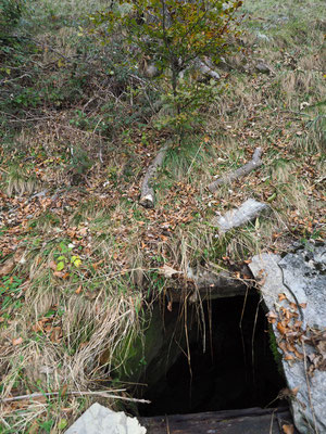 TI 191 Grotta all'Alpe di Sella, ingresso