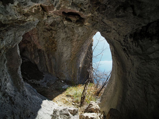 Quarta Grotta Sopra la Galleria Porlezza