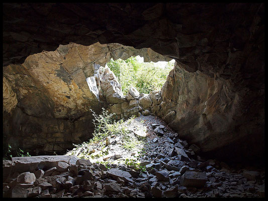 Grotta alla Cava Scerri: sala superiore