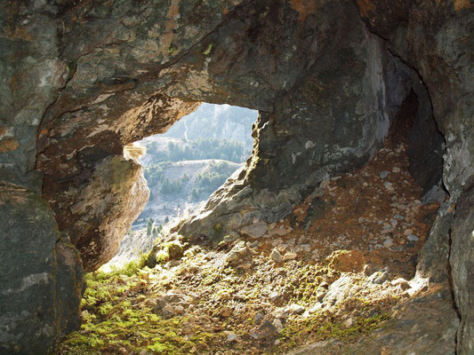 TI 51 Grotta del Nido, ingresso dall'interno