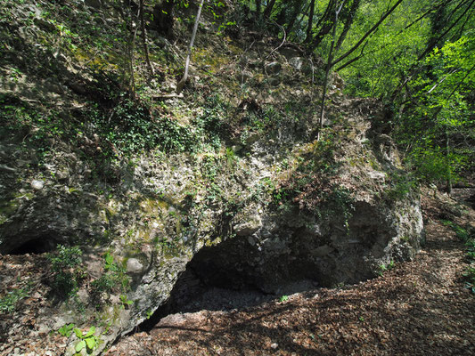 TI 197 Grotta del Castelletto, ingresso