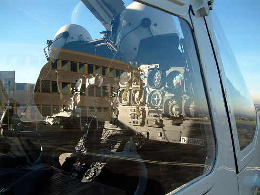 BK 117C-1 Cockpitfenster Polizeifliegerstaffel