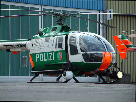 MBB BO 105 Nordrhein-Westfalen Polizei Flieger