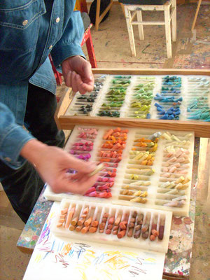 Pastellkreiden: im Rausch der Farben!