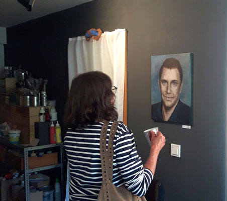 Portrait: Angela Sandl, Besucherin