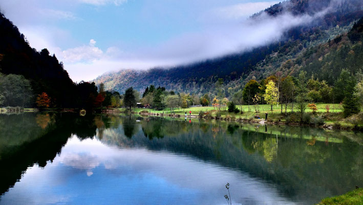 München, Rosenheim - Kössen Hagersee im Hagertal (Landschaftsschutzgebiet Hefferthorn, Fellhorn, Sonnenberg)