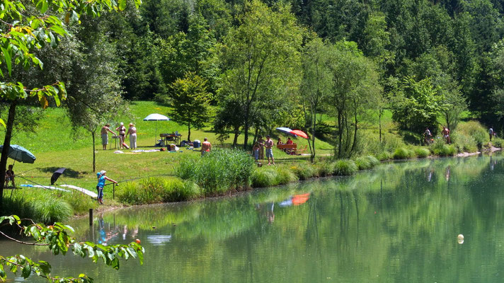 München, Rosenheim - Hagersee im Hagertal bei Kössen in Tirol