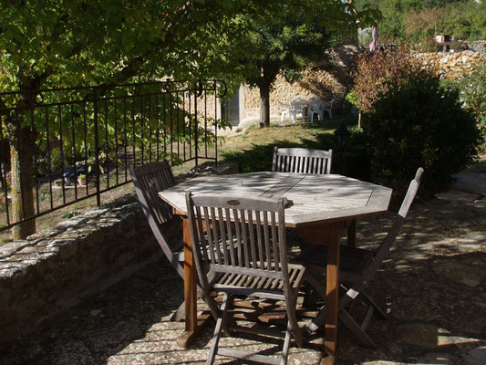 Terrasse (été).