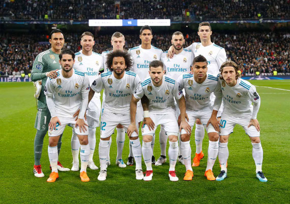 11 inicial del Real Madrid