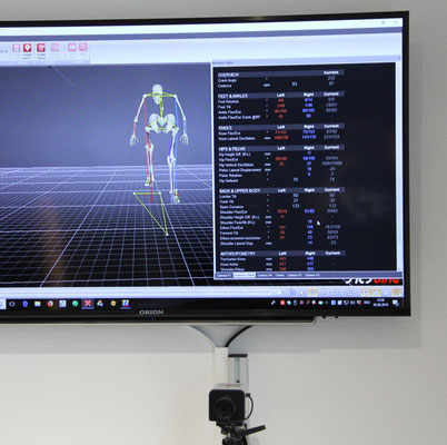 3D-Analyse der Sitzposition auf dem Mountainbike