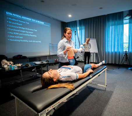 Im Blickpunkt: physiotherapeutische Ansätze zum Optimieren der Sitzposition und Leistung auf dem Fahrrad