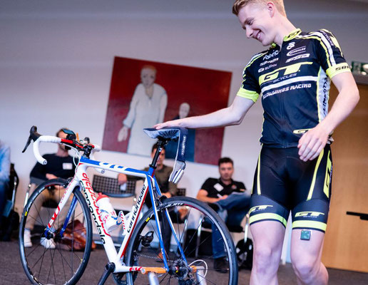 Bikefitting zum Anfassen auf der ISCO 2018 (Foto: #ISCO2018)