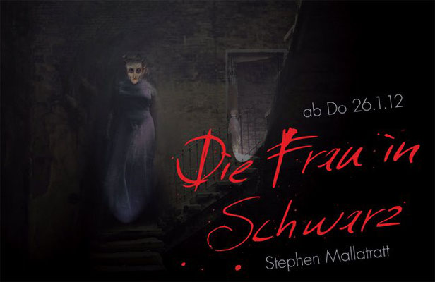 Flyer, Plakat,  Programmheft "Die Frau in Schwarz", bkt, 2012