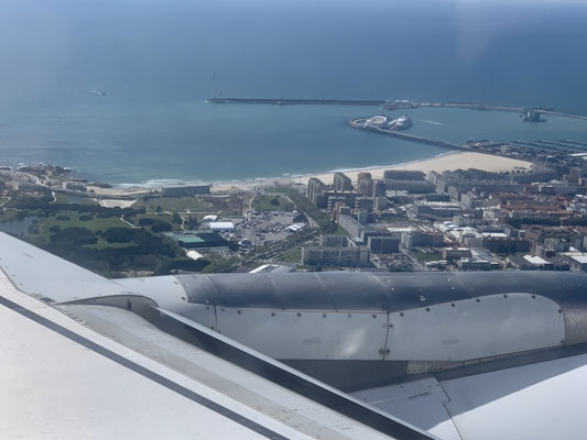 Anflug auf Porto