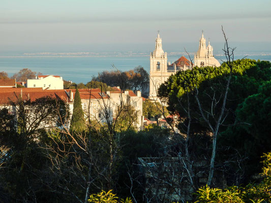 Blick vom Castelo de Jorge über die Stadt