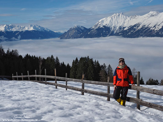 Es gibt schlechtere Plätze für eine Wanderung (z.B. ein paar hundert Höhenmeter tiefer... ;))