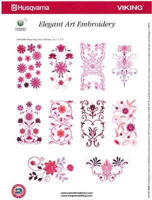 Husqvarna Embroidery Designs