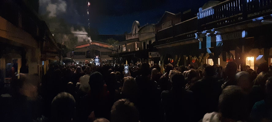 Feuerwerk in Pullman City