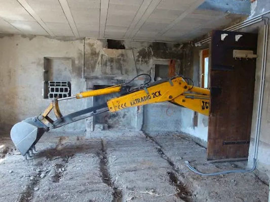 début des travaux