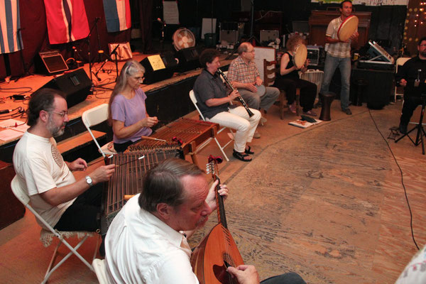 Spyros' Greek ensemble class.