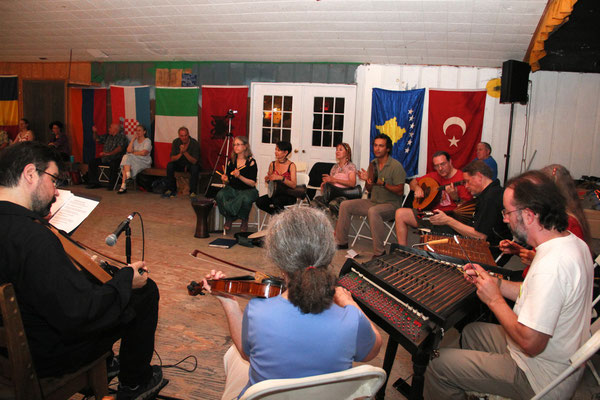 Spyros' Greek ensemble class.