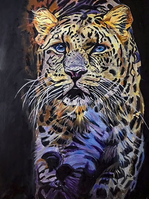 Sauvage   Acrylique sur toile