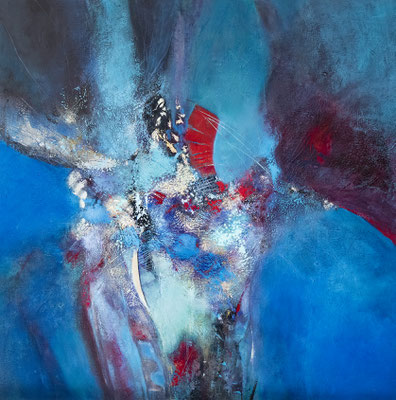 Once upon a time   Acrylique sur toile. 100x100