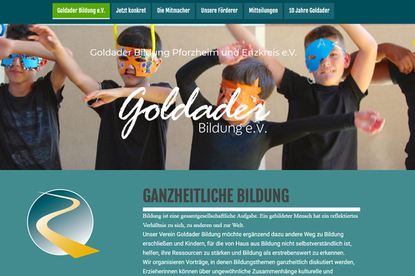 Goldader Bildung