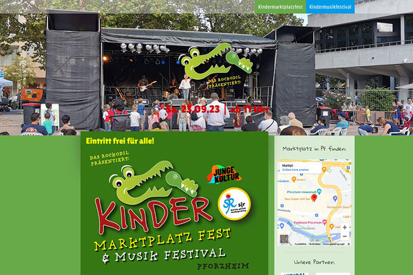 Kindermarktplatzfest in Pforzheim