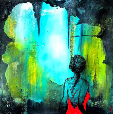 Ombra e luce - Prepara lo sguardo alla luce (80x80 - 2019)