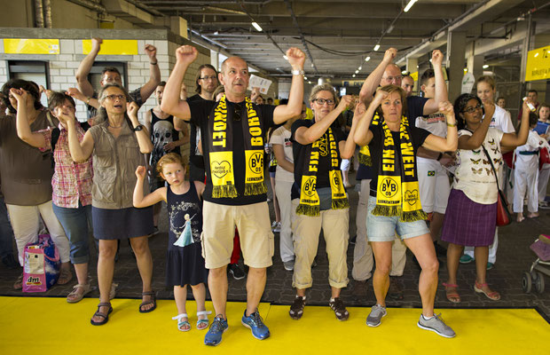 Ein Ball - eine Welt  Dortmund, 05.06.2016, Interkulturelles Stadionfest "Ein Ball - eine Welt!" im Signal Iduna Park.  "Nachweis Bundesliga-Stiftung, Fotograf: Moritz Müller“ 