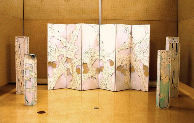 福島現代美術ビエンナーレ 2008 展示風景（福島県文化センター）　