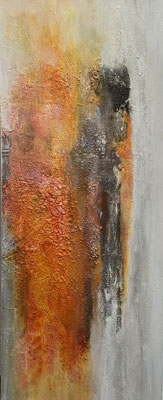 Strutura XVI, 100 x 40 x 4 cm