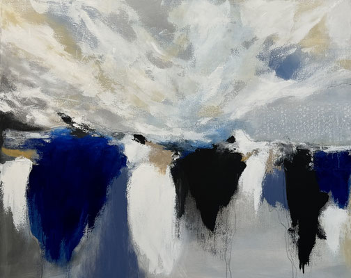 Cambiamento VIII 80 x 100 x 2 cm - verkauft