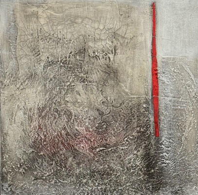 Strutura XV, 50 x 50 x 4 cm