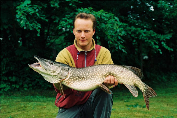 Hecht mit 104cm aus dem Traunsee