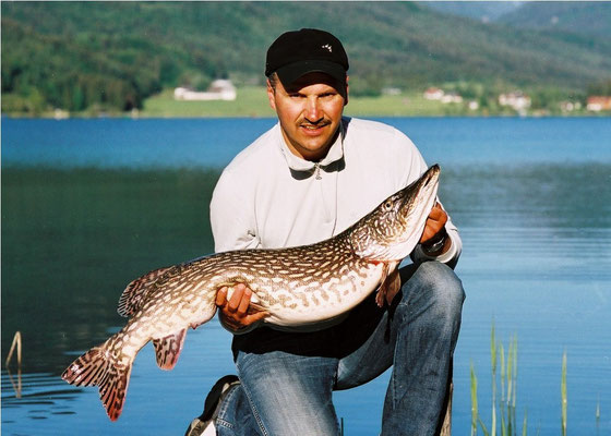 103cm Hecht mit 9Kilo vom Weißensee