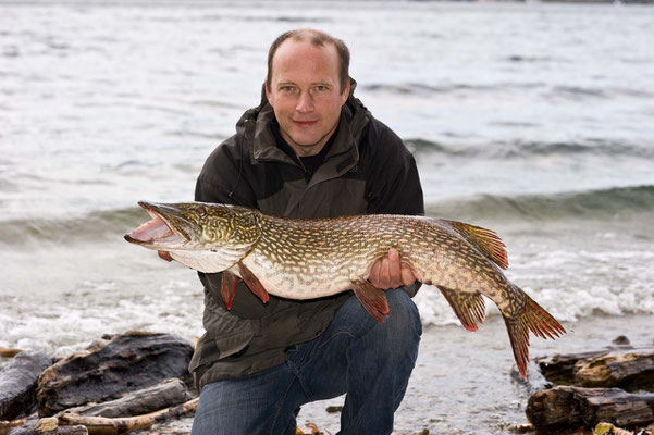 101cm Hecht aus dem Traunsee