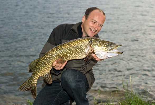 94cm Hecht aus dem Traunsee