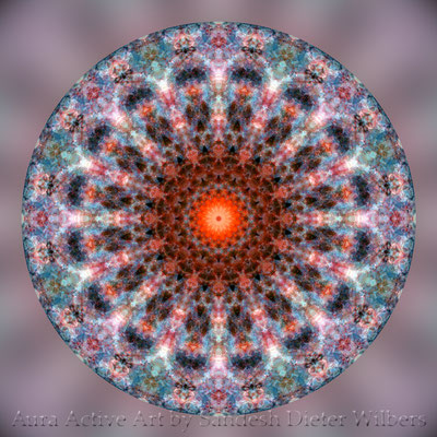Mandala - Japabima Rust - basis 3f3 n 60x60 cm