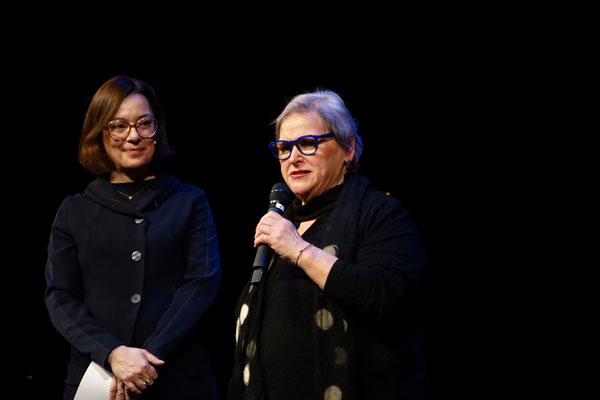 Cornelia Habisch (r.), stellv. Direktorin der Landeszentrale für politische Bildung
