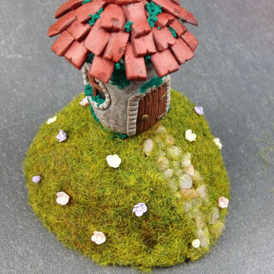 Leuchtendes Feenhaus
