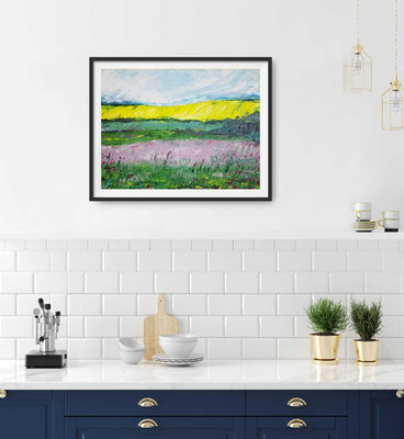 Öl auf Karton, 62 x 47 cm