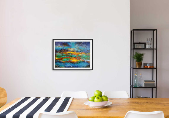 Öl auf Karton, 62 x 47 cm